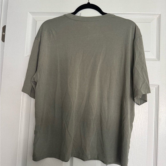 Abercrombie & Fitch women’s Sage Green Tee - modal blend collection - M - Picture 2 of 3